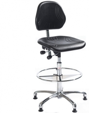 Chair Comfort ESD high with footring