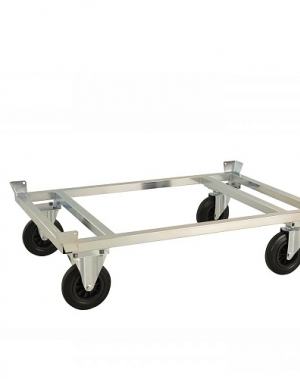 Pallet trolley 1200x800 mm, El.galv.