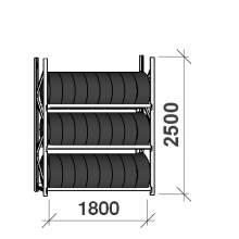 Starter Bay 2500x1800x500, 3 levels