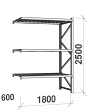 Laoriiul jätkuosa 2500x1800x600 480kg/tasapind,3 tsinkplekk tasapinda