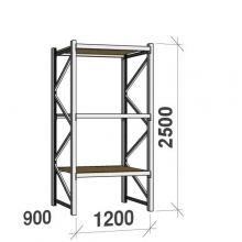 Laoriiul põhiosa 2500x1200x900 600kg/tasapind,3 PLP tasapinda