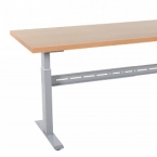 El. Worktable with steel board 2000x800mm/300 kg,