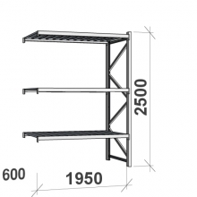 Laoriiul jätkuosa 2500x1950x600 440kg/tasapind,3 metalltasapinda MAXI