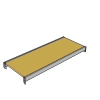 Tasapind 1950x500, 440kg, puitlaastplaat MAXI