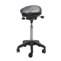 Saddle stool Gamma Octupos w/castors