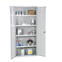 Chemical cabinet 1950x920x420 collapsible grey