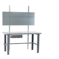 Workstation 2000x800 with steel top