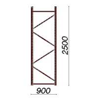 Side frame 2500x900 mm UNIVERSAL