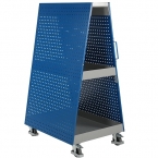 Tööriistakäru perfoseintega 1000x1660x750mm/400 kg.