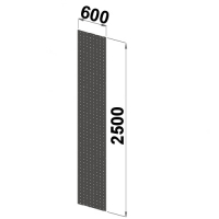 Side sheet 2500x600 perforated