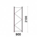 Frame H2100xD900mm 55*47*1,5