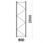 Hyllgavel 2500x600 mm MAXI