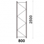 Hyllgavel 2500x800 mm MAXI