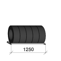 Däckhylla 1250x600