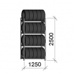 Starter bay 2500x1250x600,4 levels