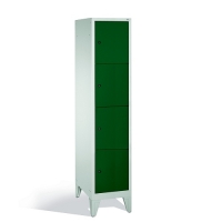 4-tier locker, 4 doors, 1850x420x500 mm