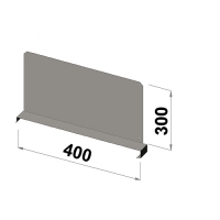 Hyllavdelare 400x300 zn