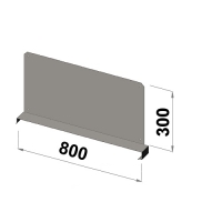Hyllavdelare 800x300 zn