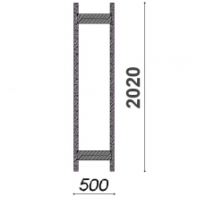 KÜLGRAAM 2020X500 KASTEN ZN kasutatud