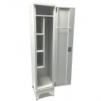 Steel Wardrobe 1900x400x500 RAL 7035