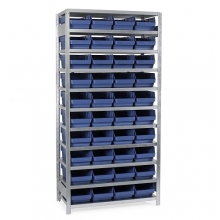 Box shelf 2100X1000X300, 40 boxes 300x240x150 starter bay