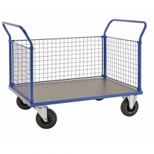 PLATFORM TRUCK with mesh end panel 1166x700x1020/500kg