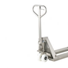 Hand pallet truck 1130x520/2000 kg. Stainless