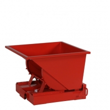 Tipping container 150L red