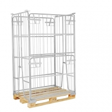 Pallet cage 1200x800x1800 opening long side