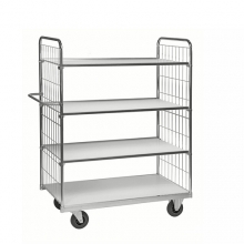 Robust flexible shelf trolley 1590x650x1695H/300 kg