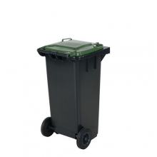 Refuse bin 120 L, green lid