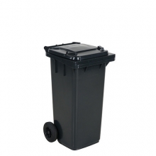 Refuse bin 120 L, dark grey lid