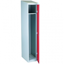 Red/Grey, locker 1 door  1920x350x550