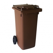 Biojäätmete konteiner 80 L, pruun