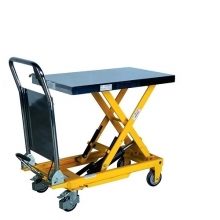 Lifting table with foot pump 850x500 mm 500 kg