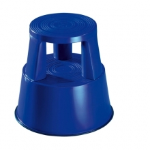 Plastic kickstool, blue, Wedo