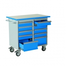Tool trolley with 10 drawers 1025x600x900