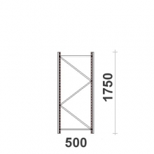 Frame H1750xD500mm 55*47*1,5 MAXI